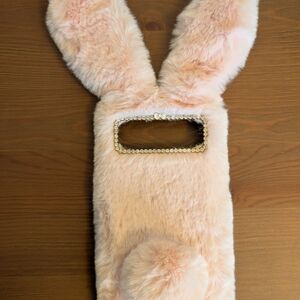 Furry Bunny Ear Phone Case with Rhinestones Pixel 9 Pro/Pixel 9